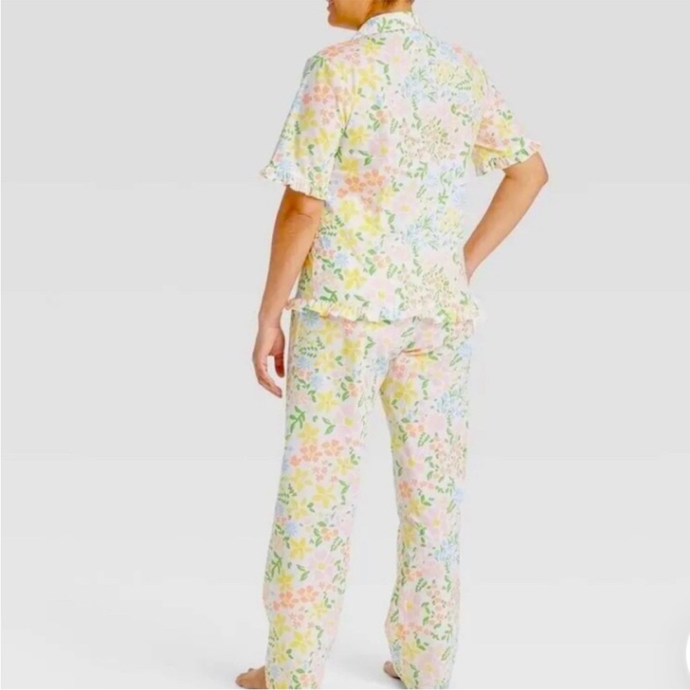 Floral Pajama Pants Set - Picture 2 of 13
